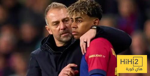 تعليق فليك على غضب لامين لحظة استبداله ضد فرانكفورت