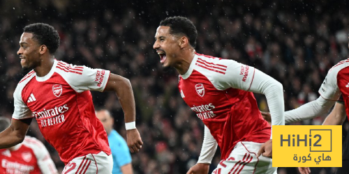 إحصائيات نصف ساعة من مباراة أرسنال وكلوب بروج