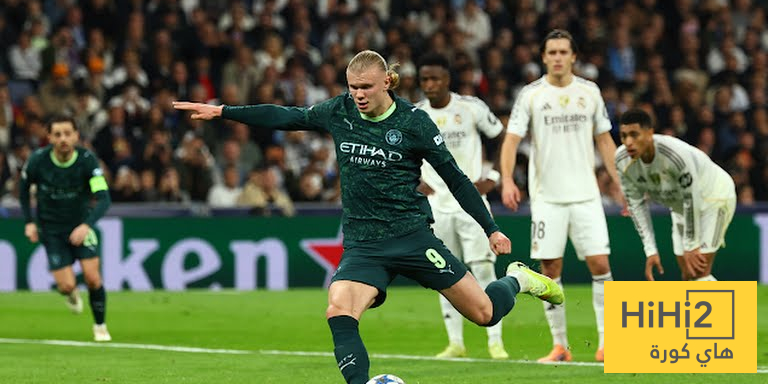 في الكورة : ريال مدريد يتأخر امام مانشستر سيتي في الشوط الاول