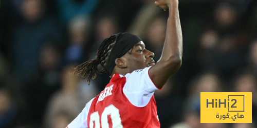 إحصائيات الشوط الأول لمباراة أرسنال وكلوب بروج