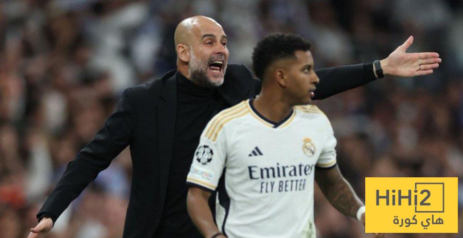 ماذا قال غوارديولا لـ رودريغو بعد المباراة؟