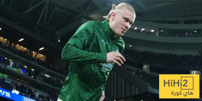 هالاند يتحدث عن اللعب في سانتياغو برنابيو