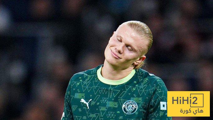 صور : ردة فعل هالاند على مراقبة غولر !