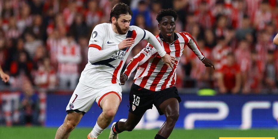 باريس سان جيرمان يضمن تأهله على الاقل للملحق القاري