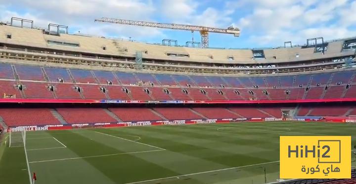 صور.. الكامب نو يستعد لأخر مباراة لبرشلونة هذا العام