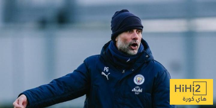 مانشستر سيتي يختتم استعداداته للقاء كريستال بالاس