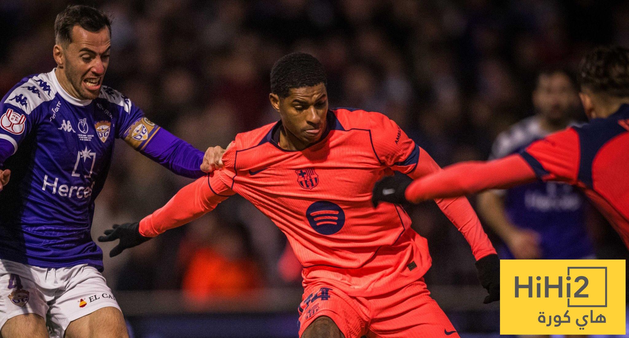 ماذا قدم راشفورد أمام غوادالاخارا في الشوط الأول ؟