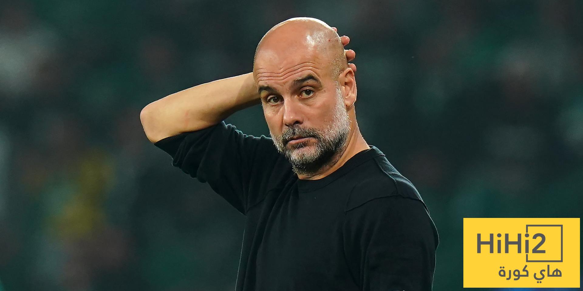 ضربة قوية لغوارديولا في كأس الرابطة