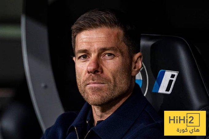 شاهد صورة تشابي الونسو خلال الثواني الأخيرة في لقاء الكأس