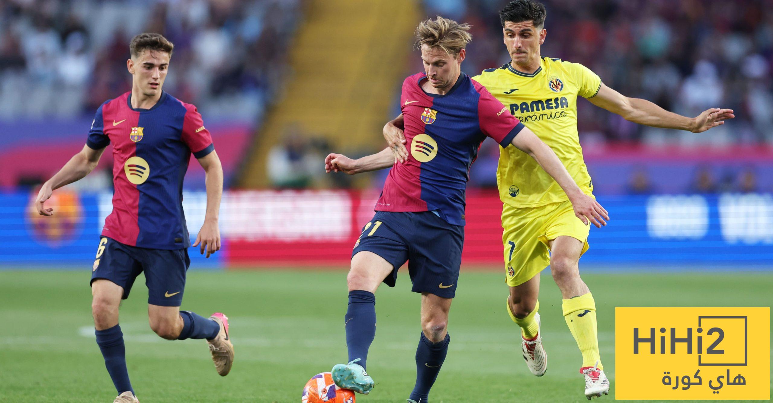 هدافي برشلونة في الليغا قبل مواجهة فياريال