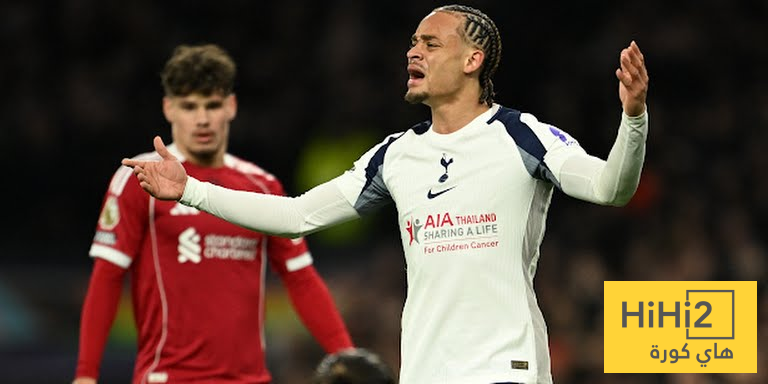احصائيات مباراة ليفربول و توتنهام في الدوري الانجليزي