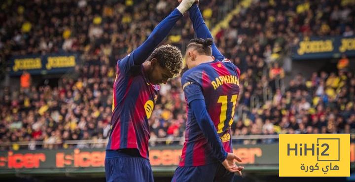 برشلونة ينهي الشوط الأول متقدما على فياريال بهدف نظيف