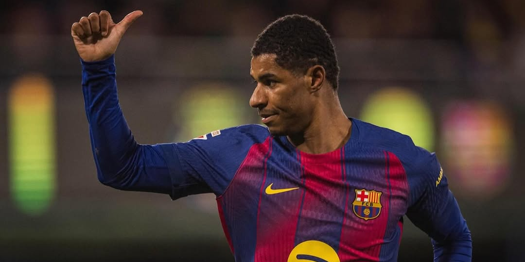 في الكورة : منشور راشفورد بعد فوز برشلونة على فياريال