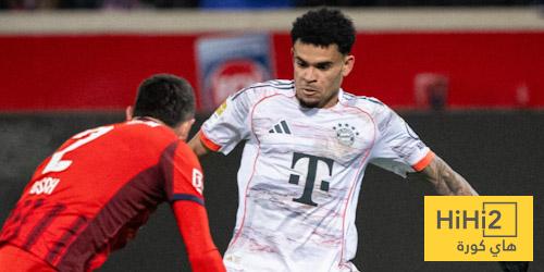 عين على دياز في مباراة هايدينهايم