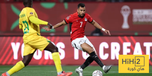 إحصائيات الشوط الأول لمباراة مصر وزيمبابوي