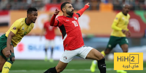 الشوط الأول – تقدم مصر على جنوب إفريقيا بهدف لصلاح