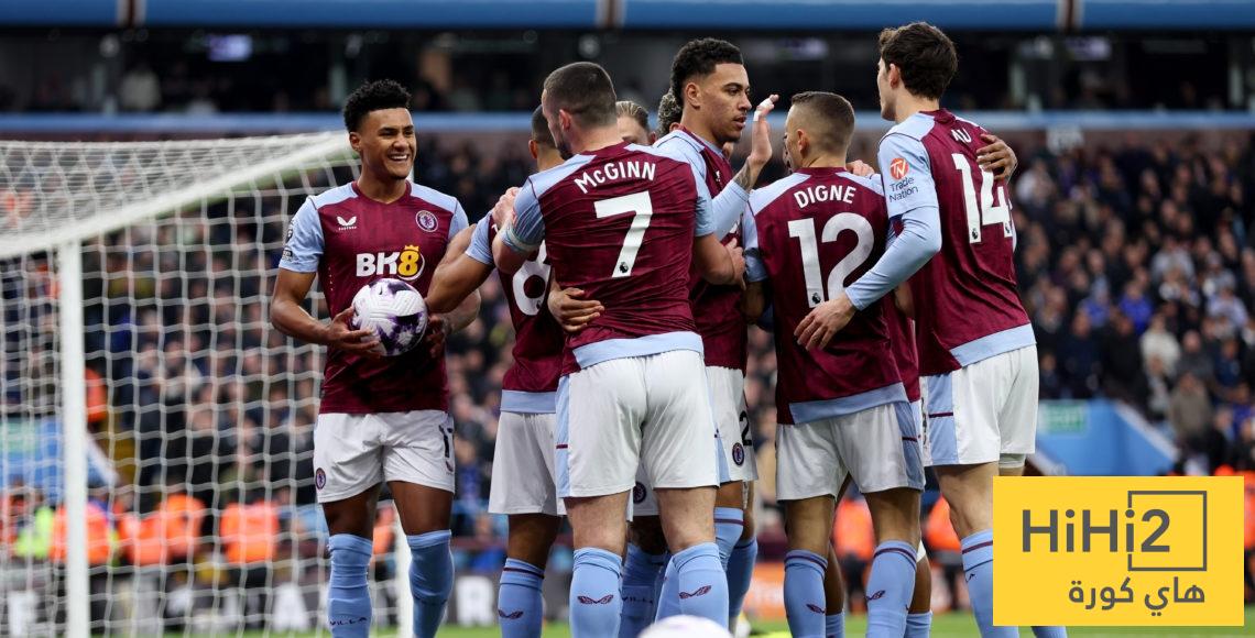 هدافي أستون فيلا في البريميرليغ قبل مواجهة تشيلسي