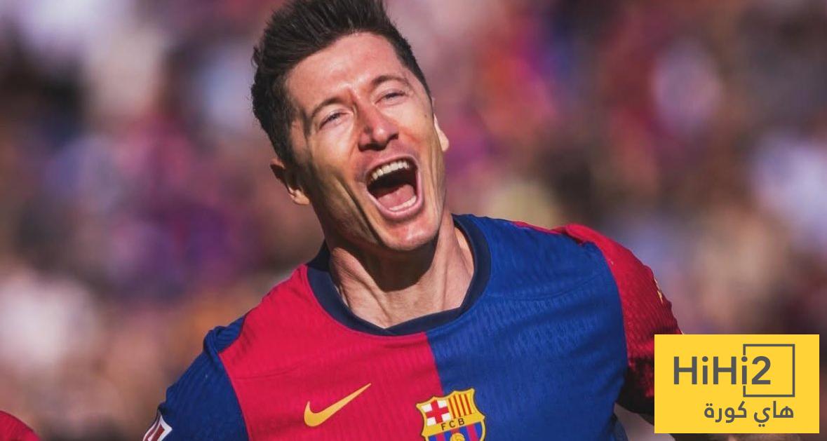 ماذا قال ليفاندوفسكي عن مستقبله مع برشلونة ؟