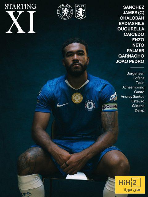 تشكيلة تشيلسي الرسمية للقاء استون فيلا 1
