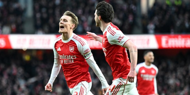 ارسنال يفوز على برايتون في الدوري الانجليزي