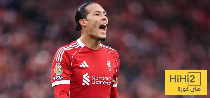 رسالة فان دايك للاعبي ليفربول