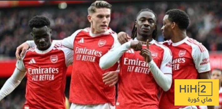 احصائيات أرسنال الهجومية هذا الموسم