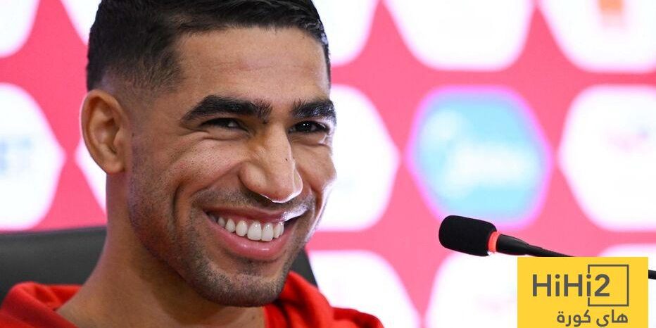 حكيمي يناشد الجمهور المغربي دعم اسود الاطلس بدلا من التصفير عليهم