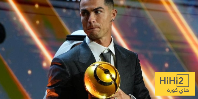 صورة – ساعة كريستيانو رونالدو تتصدر حفل غلوب سوكر 1