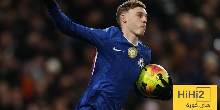 احصائيات الشوط الاول من مباراة تشيلسي و بورنموث