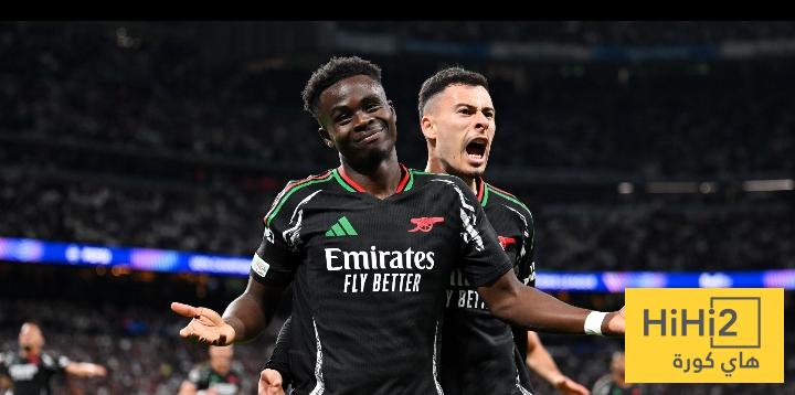 احصائيات ساكا في الشوط الأول أمام استون فيلا