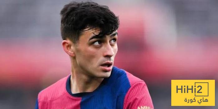 موقف بيدري من مباراة إسبانيول