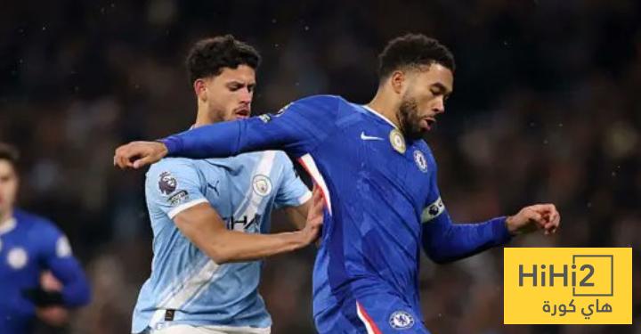 السيتي ينهي الشوط الأول متقدما على تشيلسي بهدف نظيف