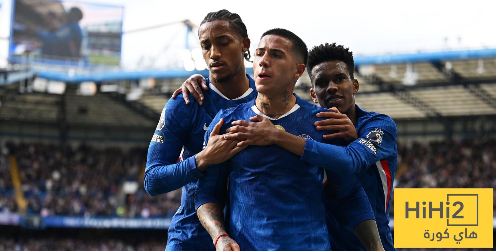 نتائج آخر خمس مباريات بين تشيلسي وفولهام