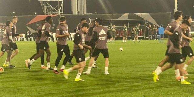 صور حصريه لهاي كورة من تدريبات ريال مدريد الاخيرة قبل لقاء اتلتيكو
