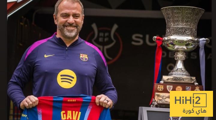 صورة.. غافي يرد على دعم هانسي فليك