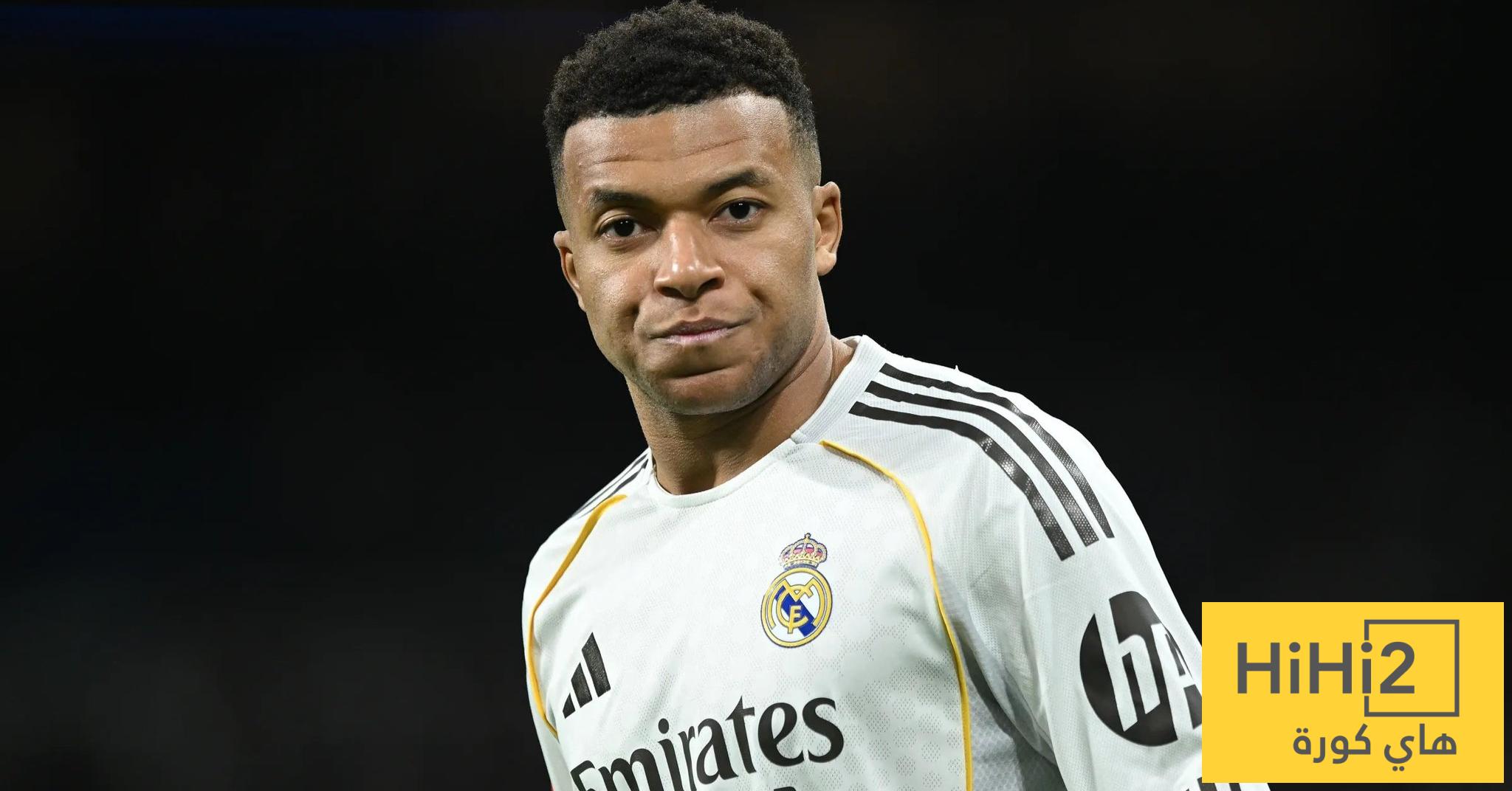 أكثر اللاعبين مساهمة مع ريال مدريد عند غياب مبابي