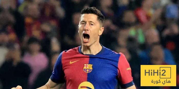 ملخص ما قدمه ليفاندوفسكي في الشوط الأول أمام ريال مدريد