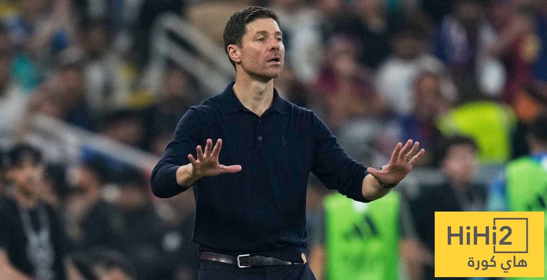 سبب إقالة تشابي ألونسو من تدريب ريال مدريد