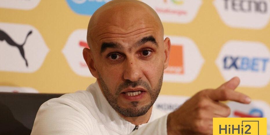 مدرب المغرب يستفز السنغال
