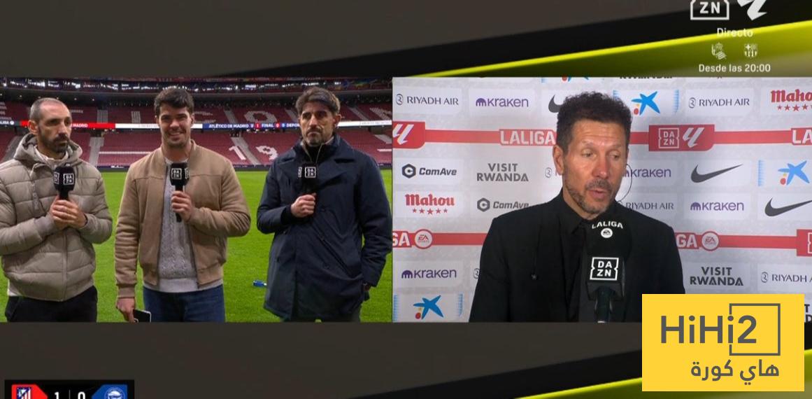 سيميوني يعلق على الفوز أمام ألافيس