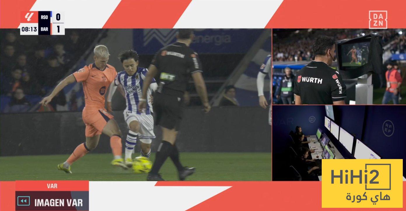 خبير تحكيمي يحسم الجدل حول هدف لوبيز الملغي أمام سوسيداد