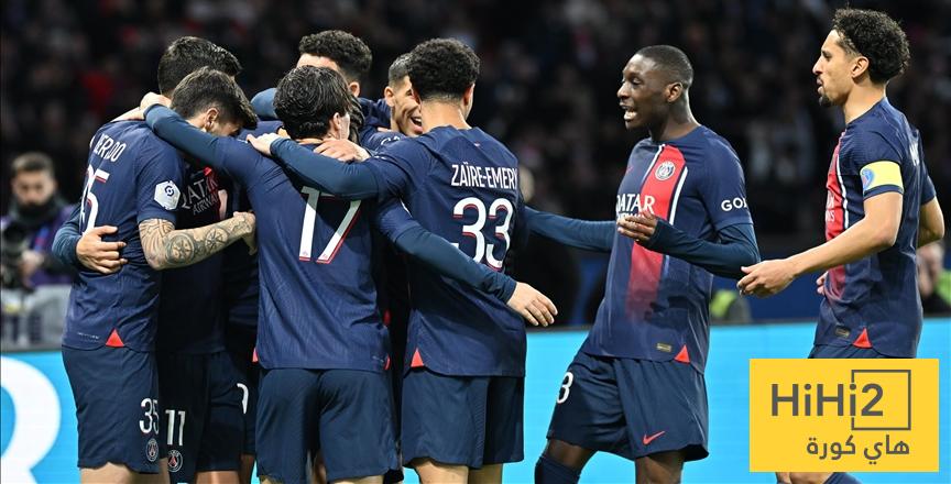 نتائج باريس سان جيرمان قبل مواجهة سبورتنغ في دوري الأبطال