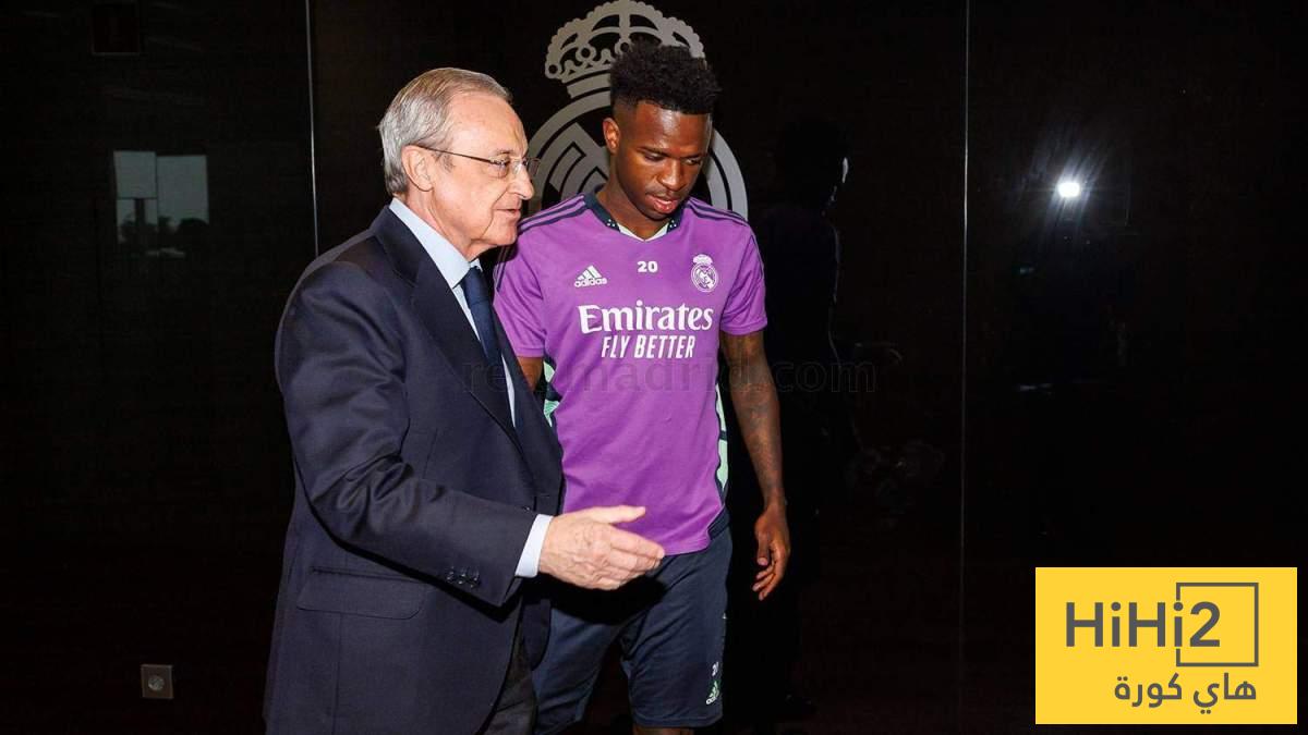 موعد تجديد عقد فينيسيوس