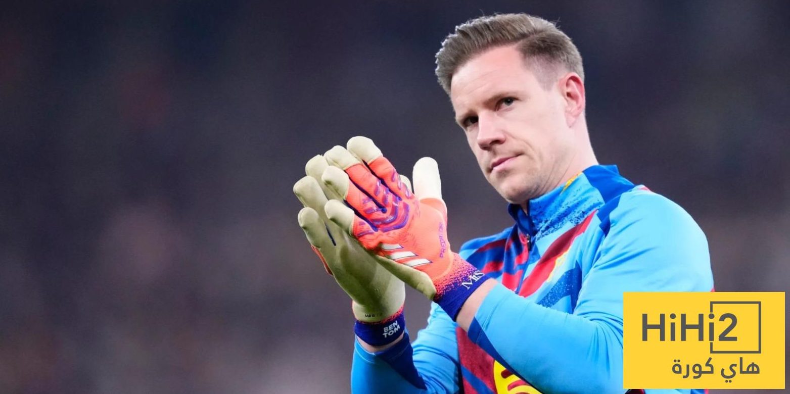 عاجل: شتيغن يجتاز الفحص الطبي في جيرونا