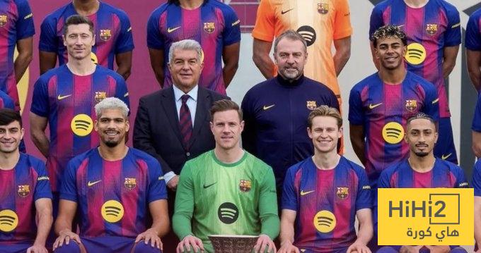 رغم الخسارة … لابورتا يهنئ لاعبي برشلونة بعد مواجهة سوسيداد