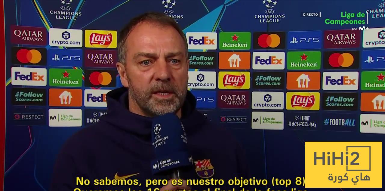 فليك يكشف هدف برشلونة خلال مرحلة المجموعات بدوري الأبطال