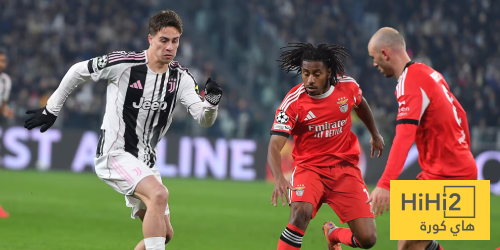 الشوط الأول – إحصائيات مباراة يوفنتوس وبنفيكا