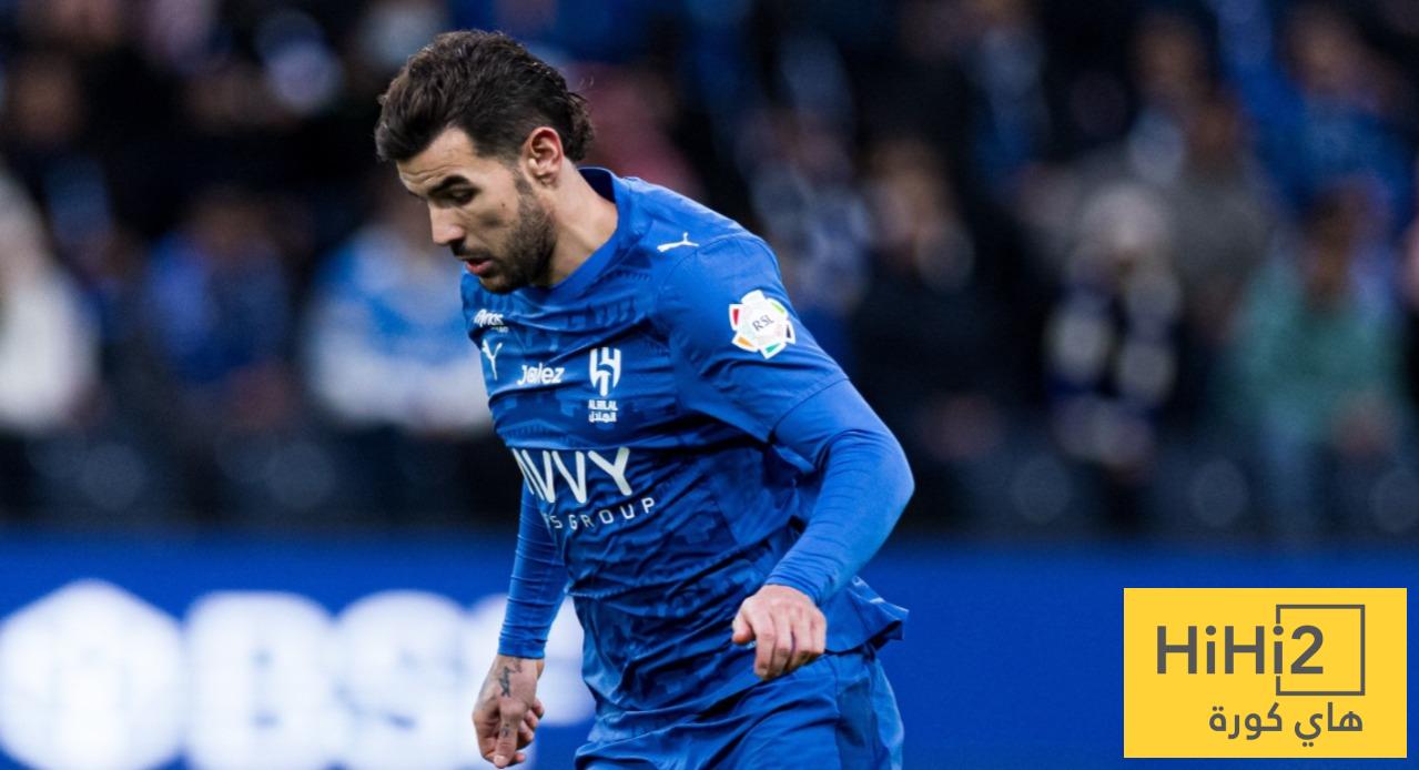 احصائيات الشوط الاول من مباراة الهلال والفيحاء