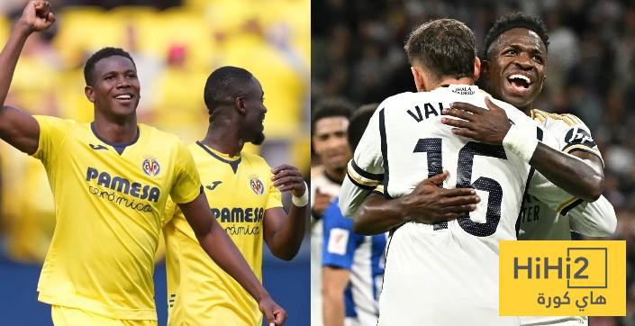 تاريخ مواجهات ريال مدريد و فياريال