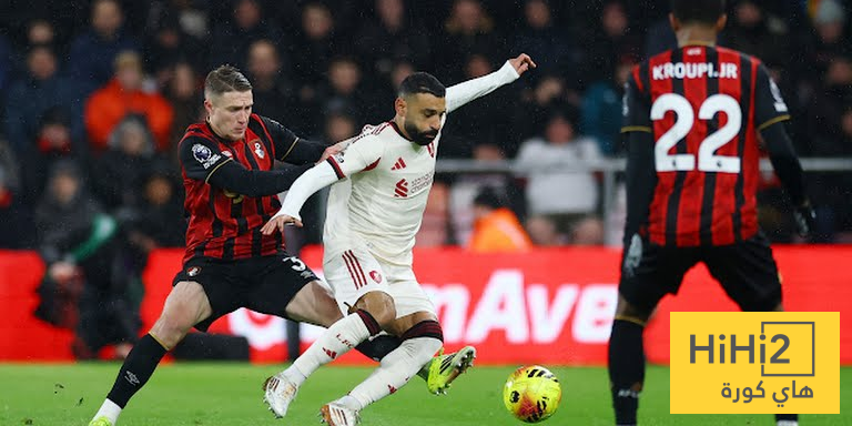 تقييم لاعبي ليفربول امام بورنموث في الشوط الاول